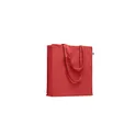 Variante rouge - BENTE COLOUR Sac shopping en coton bio