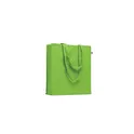 Variante vert citron - BENTE COLOUR Sac shopping en coton bio
