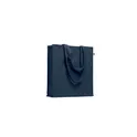 Variante bleu marine - BENTE COLOUR Sac shopping en coton bio