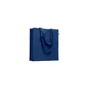 Variante bleu - BENTE COLOUR Sac shopping en coton bio
