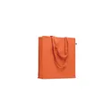 Variante orange - BENTE COLOUR Sac shopping en coton bio