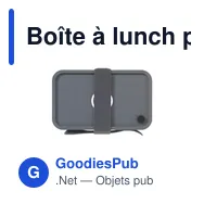 Boîte à lunch personnalisable Bento PP Meal Box avec logo - Miniature 11