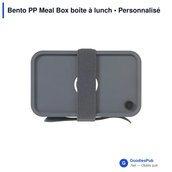 Boîte à lunch personnalisable Bento PP Meal Box avec logo - Image 11