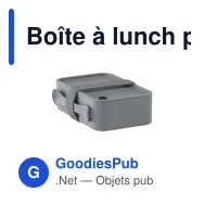 Boîte à lunch personnalisable Bento PP Meal Box avec logo - Miniature 12