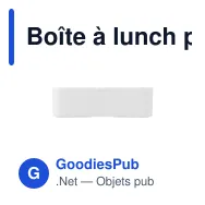 Boîte à lunch personnalisable Bento PP Meal Box avec logo - Miniature 7