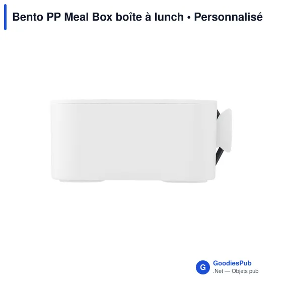Boîte à lunch personnalisable Bento PP Meal Box avec logo - Image 8