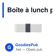 Boîte à lunch personnalisable Bento PP Meal Box avec logo - Miniature 9