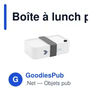 Boîte à lunch personnalisable Bento PP Meal Box avec logo - Miniature 10