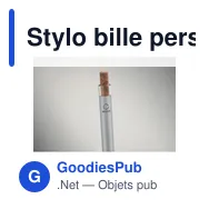 Stylo bille personnalisable en aluminium recyclé avec logo - BERGAMO - Miniature 2