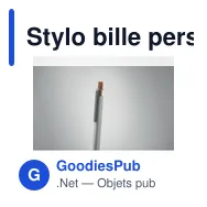 Stylo bille personnalisable en aluminium recyclé avec logo - BERGAMO - Miniature 5