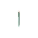 Variante vert menthe - Stylo à bille personnalisable en aluminium recyclé avec logo - BERGAMO ++