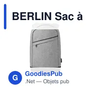 BERLIN Sac à dos antivol - Miniature 1