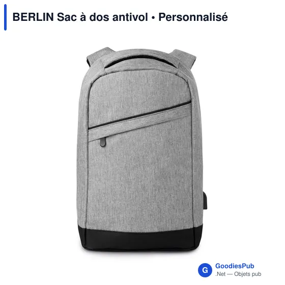 BERLIN Sac à dos antivol - Image 1