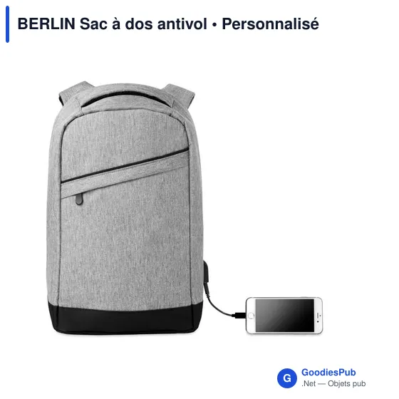 BERLIN Sac à dos antivol - Image 2