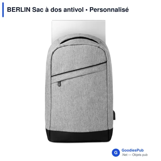 BERLIN Sac à dos antivol - Image 3