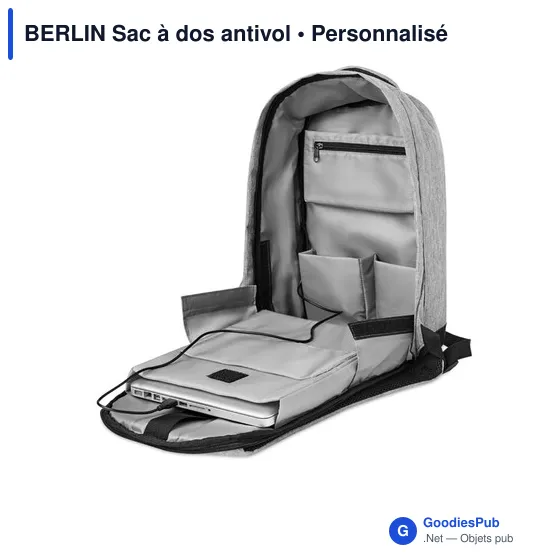 BERLIN Sac à dos antivol - Image 4