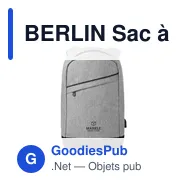 BERLIN Sac à dos antivol - Miniature 5