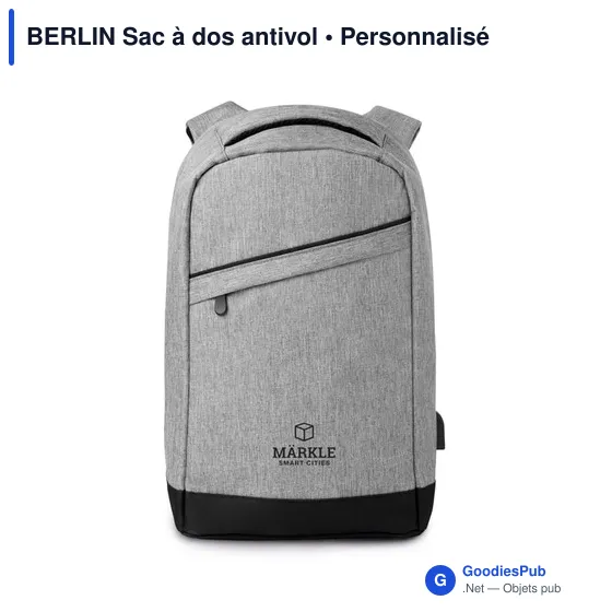 BERLIN Sac à dos antivol - Image 5