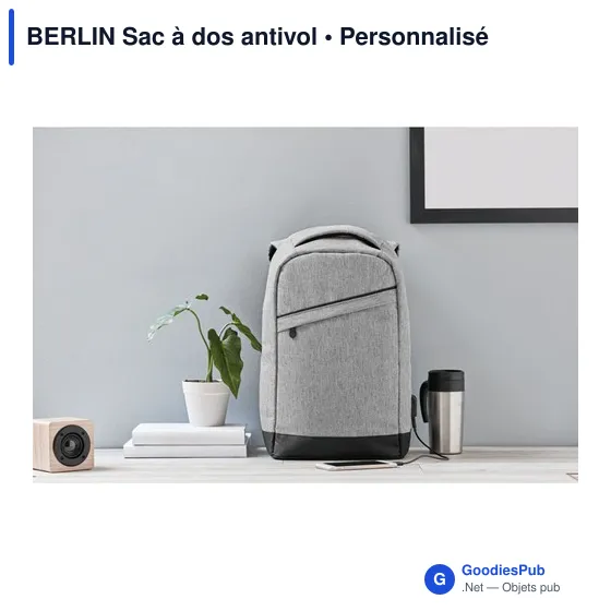 BERLIN Sac à dos antivol - Image 6