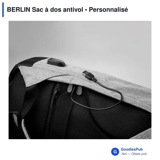BERLIN Sac à dos antivol - Image 7