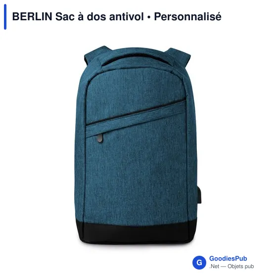 BERLIN Sac à dos antivol - Image 8