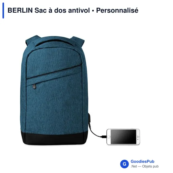 BERLIN Sac à dos antivol - Image 9