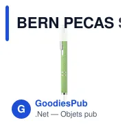 BERN PECAS Stylo poussoir blé paille PP - Miniature 12