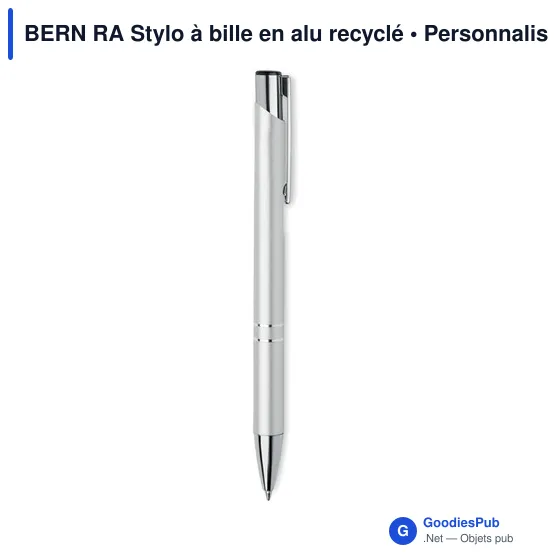 BERN RA Stylo à bille en alu recyclé - Image 12