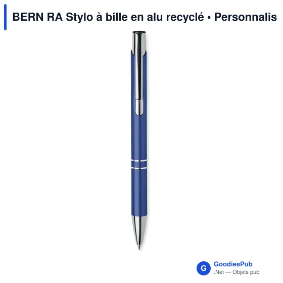 BERN RA Stylo à bille en alu recyclé - Image 3