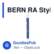 BERN RA Stylo à bille en alu recyclé - Miniature 4