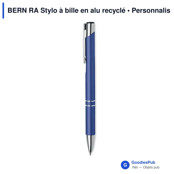 BERN RA Stylo à bille en alu recyclé - Image 4