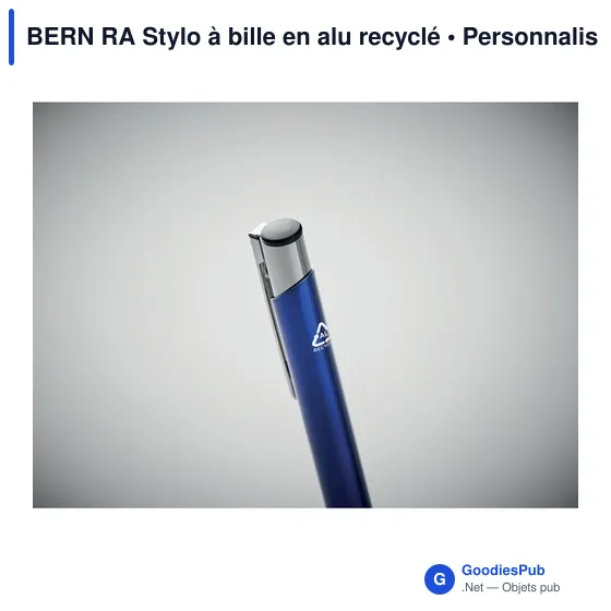 BERN RA Stylo à bille en alu recyclé - Image 5