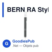 BERN RA Stylo à bille en alu recyclé - Miniature 7
