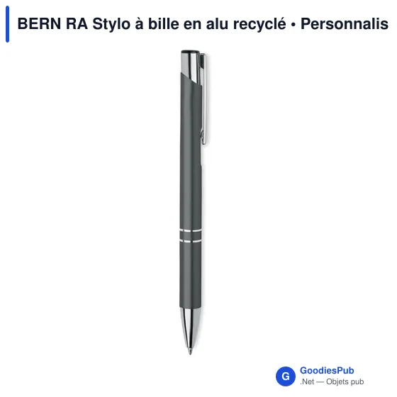 BERN RA Stylo à bille en alu recyclé - Image 7
