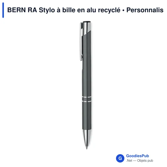 BERN RA Stylo à bille en alu recyclé - Image 9