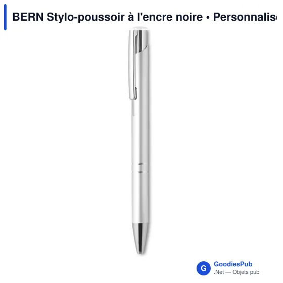 BERN Stylo à bille en alu recyclé - Image 12