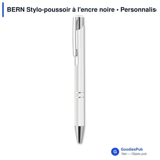 BERN Stylo à bille en alu recyclé - Image 6