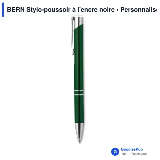 BERN Stylo à bille en alu recyclé - Image 7