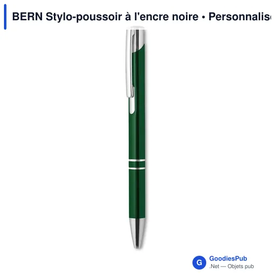 BERN Stylo à bille en alu recyclé - Image 8