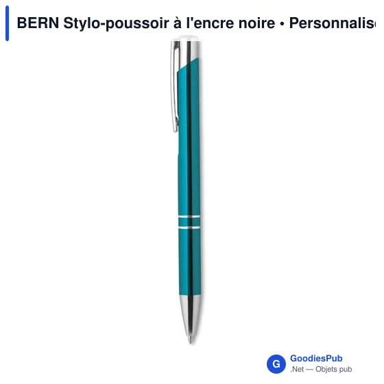 BERN Stylo à bille en alu recyclé - Image 9
