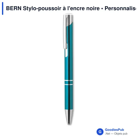 BERN Stylo à bille en alu recyclé - Image 10