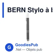 BERN Stylo à bille en alu recyclé - Miniature 11
