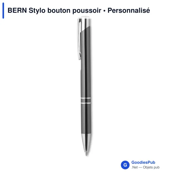 BERN Stylo à bille en alu recyclé - Image 11