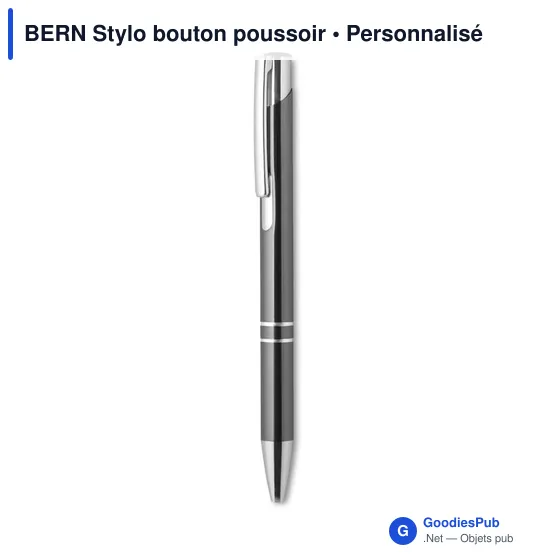 BERN Stylo à bille en alu recyclé - Image 12