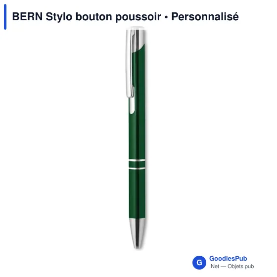BERN Stylo à bille en alu recyclé - Image 7