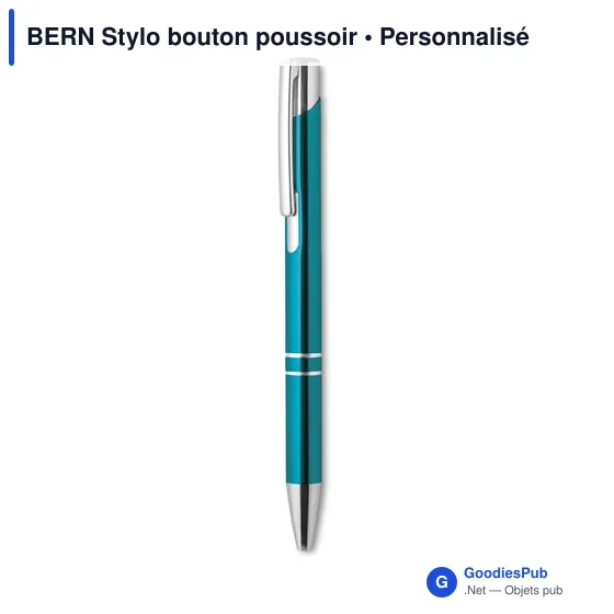 BERN Stylo à bille en alu recyclé - Image 8