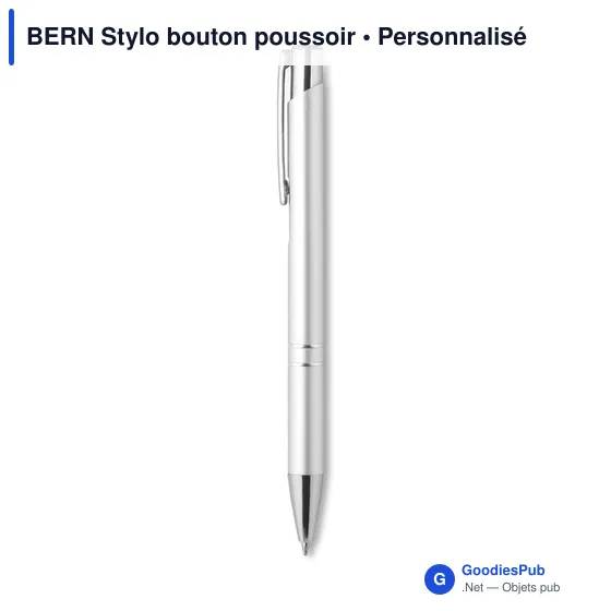 BERN Stylo à bille en alu recyclé - Image 9