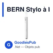 BERN Stylo à bille en alu recyclé - Miniature 10