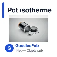 Pot isotherme personnalisable 400 ml avec logo - Bettna - Miniature 4