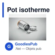 Pot isotherme personnalisable 400 ml avec logo - Bettna - Miniature 9